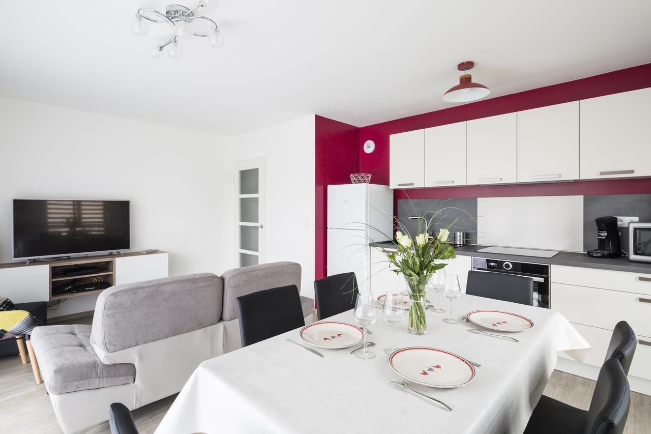 Ferienwohnung Le Garden By Cocoonr Dinard Exterior foto